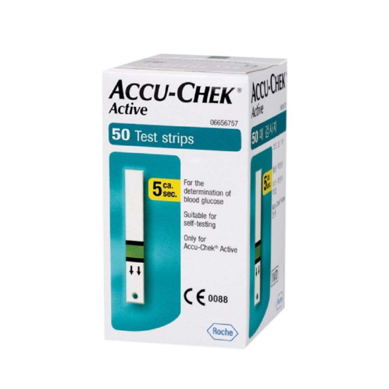 ACCUCHECK ACTIVE STRIPS - 50 NO'S